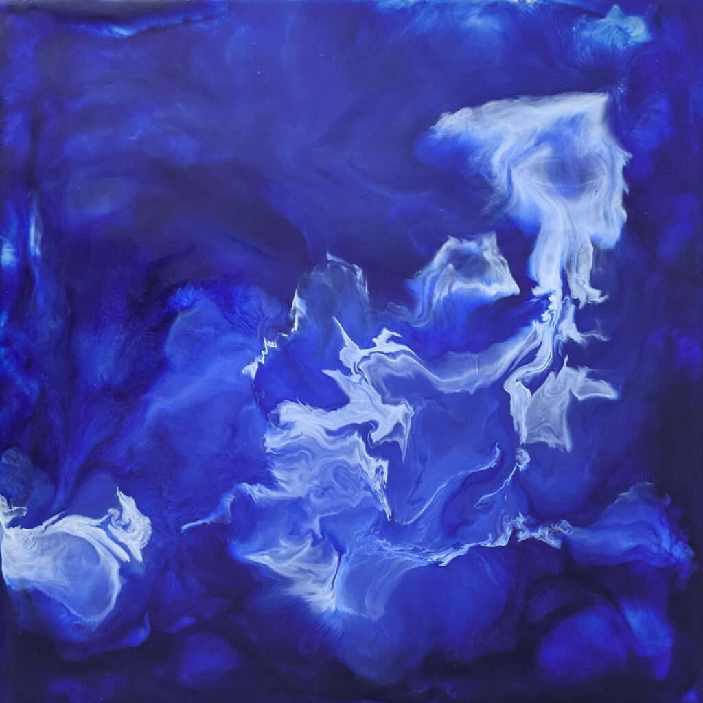 Hessergée, encaustique sur bois