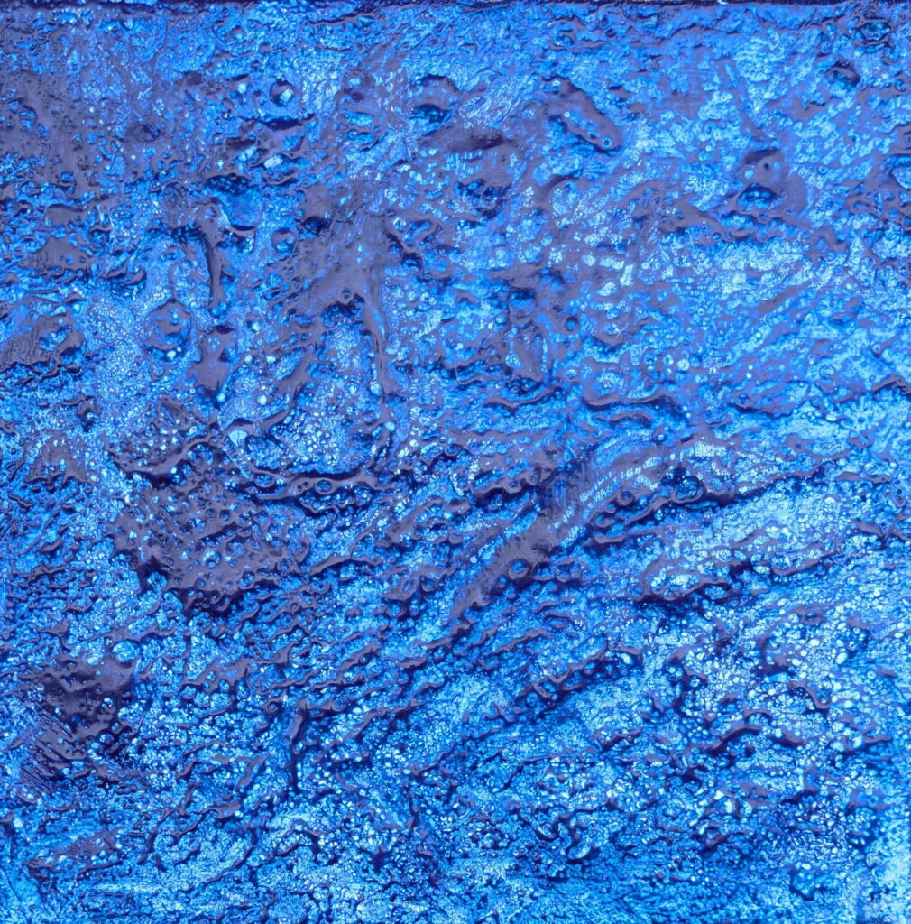 Hessergée, encaustique sur carton,